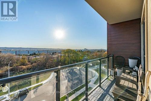 511 - 125 Shoreview Place, Hamilton, ON - Outdoor With Balcony With View With Exterior