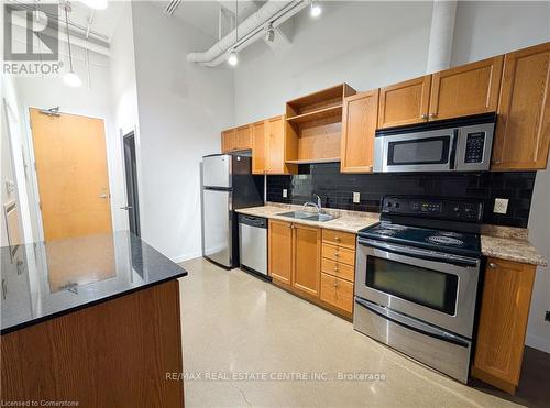 316 - 404 King Street, Kitchener, ON - Indoor Photo Showing Kitchen With Double Sink