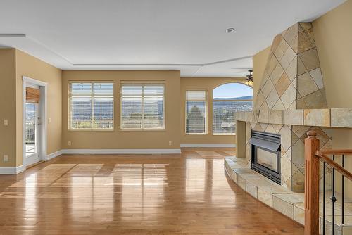 1592 Merlot Drive, West Kelowna, BC - Indoor With Fireplace