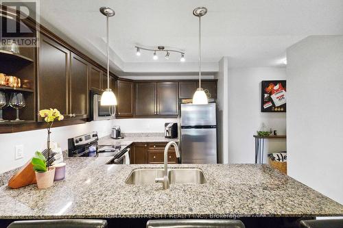 314 - 1030 Coronation Drive, London, ON - Indoor Photo Showing Kitchen With Stainless Steel Kitchen With Double Sink With Upgraded Kitchen