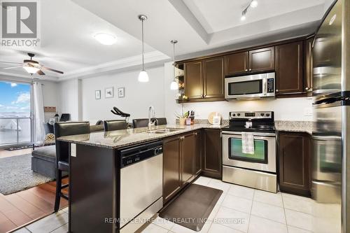 314 - 1030 Coronation Drive, London, ON - Indoor Photo Showing Kitchen With Stainless Steel Kitchen With Double Sink With Upgraded Kitchen