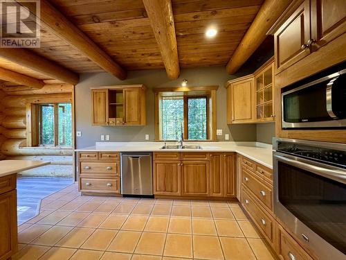 4616 Merkley Road, Terrace, BC - Indoor Photo Showing Kitchen With Double Sink