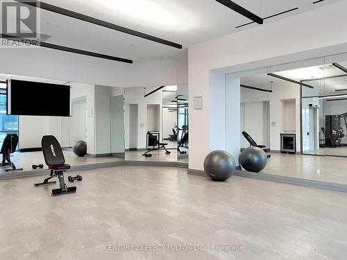 Lph 01 - 10 Meadowglen Place, Toronto, ON - Indoor Photo Showing Gym Room