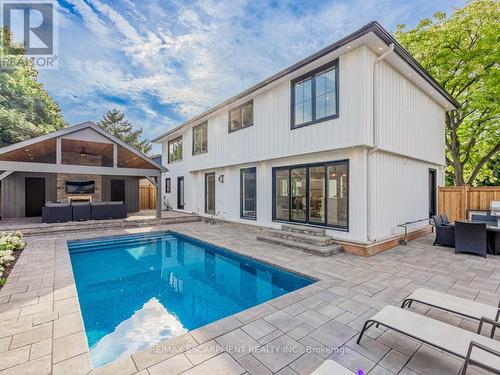 2212 Urwin Crescent, Oakville, ON - Outdoor With In Ground Pool With Exterior