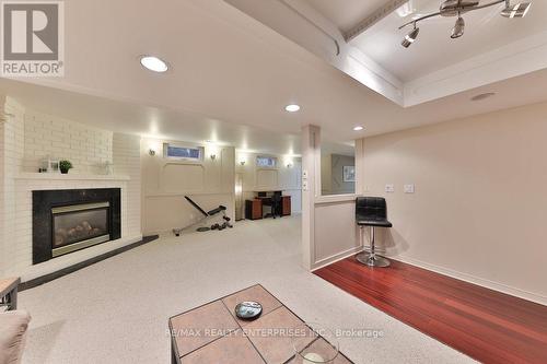 4061 Rolling Valley Drive, Mississauga, ON - Indoor Photo Showing Other Room With Fireplace