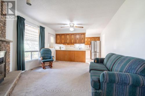 2486 Snowhill Court, Burlington, ON - Indoor Photo Showing Living Room With Fireplace