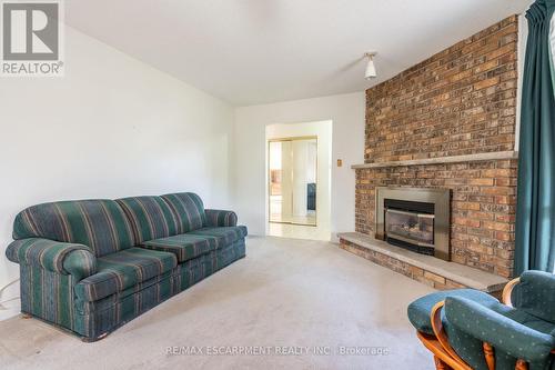 2486 Snowhill Court, Burlington, ON - Indoor Photo Showing Living Room With Fireplace