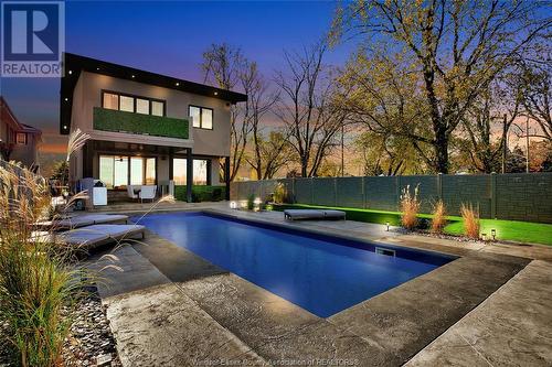 10650 Riverside Drive East, Windsor, ON - Outdoor With In Ground Pool