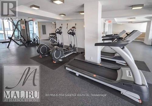 331 - 600 Fleet Street, Toronto, ON - Indoor Photo Showing Gym Room