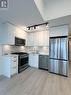 1901 - 195 Mccaul Street, Toronto, ON  - Indoor Photo Showing Kitchen With Stainless Steel Kitchen With Upgraded Kitchen 