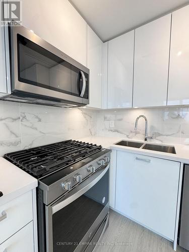 1901 - 195 Mccaul Street, Toronto, ON - Indoor Photo Showing Kitchen With Double Sink With Upgraded Kitchen