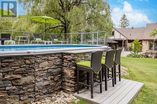 7 Purple Hill Lane, Clearview, ON - Outdoor With In Ground Pool With Deck Patio Veranda