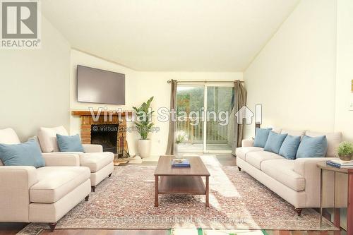 180 Escarpment Crescent, Collingwood, ON - Indoor Photo Showing Living Room With Fireplace