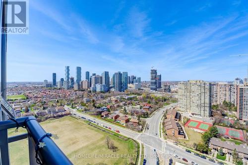 2807 - 3525 Kariya Drive, Mississauga, ON - Outdoor With View