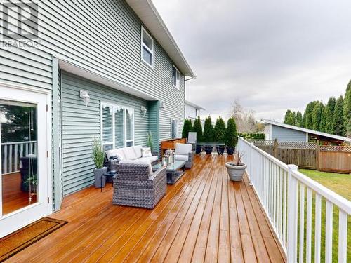 3415 Theodosia Ave, Powell River, BC - Outdoor With Deck Patio Veranda With Exterior