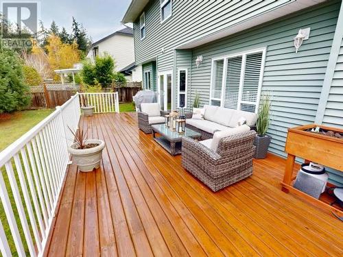 3415 Theodosia Ave, Powell River, BC - Outdoor With Deck Patio Veranda With Exterior