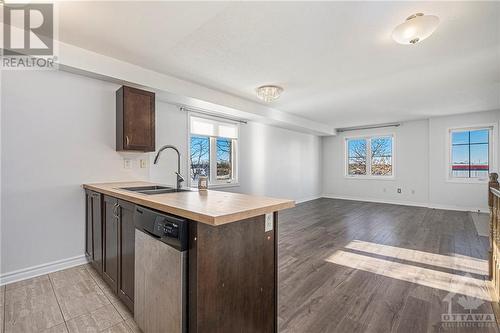 701 Sue Holloway Drive Unit#C, Ottawa, ON - Indoor Photo Showing Kitchen With Double Sink