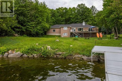 3033 Freeburn Lane, Smith-Ennismore-Lakefield (Lakefield), ON - Outdoor With Body Of Water With Deck Patio Veranda With Backyard