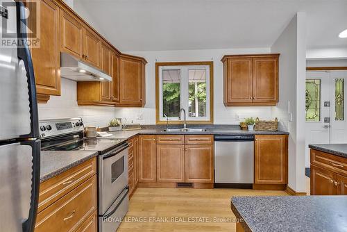 3033 Freeburn Lane, Smith-Ennismore-Lakefield (Lakefield), ON - Indoor Photo Showing Kitchen With Double Sink