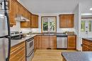 3033 Freeburn Lane, Smith-Ennismore-Lakefield (Lakefield), ON  - Indoor Photo Showing Kitchen With Double Sink 