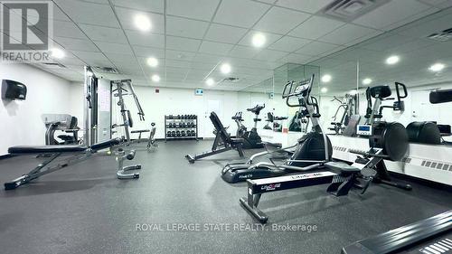 1602 - 120 Duke Street, Hamilton, ON - Indoor Photo Showing Gym Room