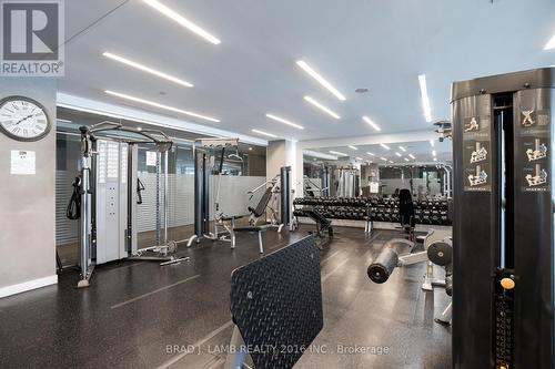 2110 - 55 Regent Park Boulevard, Toronto, ON - Indoor Photo Showing Gym Room