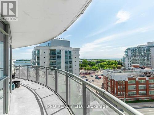 1001 - 38 Dan Leckie Way, Toronto, ON - Outdoor With Balcony With View With Exterior