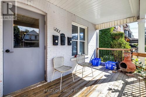 283 Jarvis Street, Oshawa, ON - Outdoor With Deck Patio Veranda With Exterior