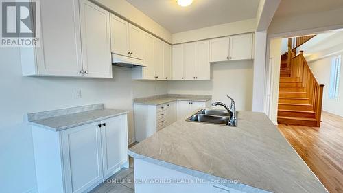 1026 Crowsnest Hollow, Pickering, ON - Indoor Photo Showing Kitchen With Double Sink