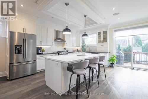 34A Pine Avenue N, Mississauga, ON - Indoor Photo Showing Kitchen With Upgraded Kitchen