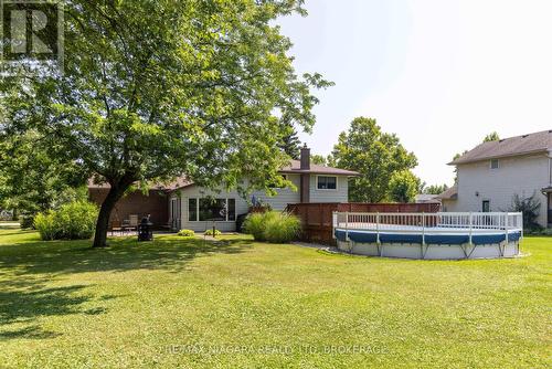 2495 Coral Avenue, Fort Erie (328 - Stevensville), ON - Outdoor With Above Ground Pool With Backyard