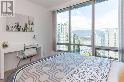 2203 1288 W Georgia Street, Vancouver, BC - Indoor Photo Showing Bedroom