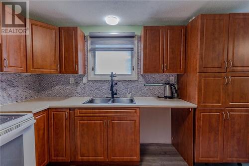 105 Dublin Street, Massey, ON - Indoor Photo Showing Kitchen With Double Sink