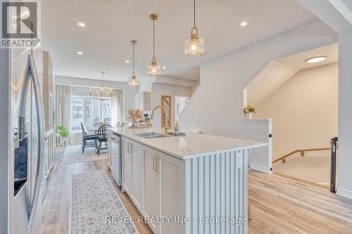 7 - 187 Wilson Street W, Hamilton, ON - Indoor Photo Showing Kitchen With Double Sink With Upgraded Kitchen