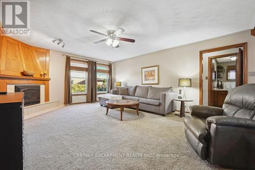 15 Presidio Drive, Hamilton, ON - Indoor Photo Showing Living Room With Fireplace