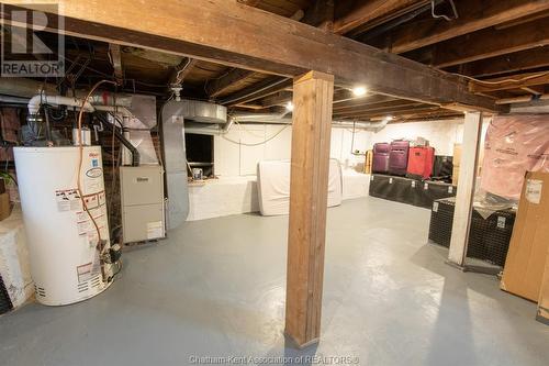 196 Harvey Street, Chatham, ON - Indoor Photo Showing Basement