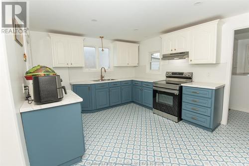 196 Harvey Street, Chatham, ON - Indoor Photo Showing Kitchen With Double Sink