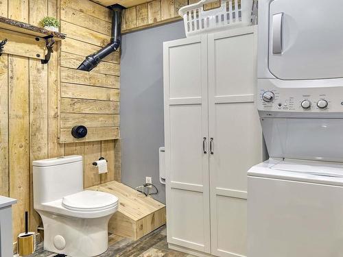 Powder room - 120 Ch. Des Pruniers, Nominingue, QC - Indoor Photo Showing Laundry Room