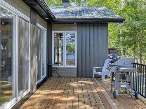 Patio - 120 Ch. Des Pruniers, Nominingue, QC - Outdoor With Deck Patio Veranda With Exterior