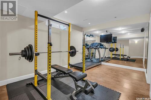 1027 Pezer Crescent, Saskatoon, SK - Indoor Photo Showing Gym Room