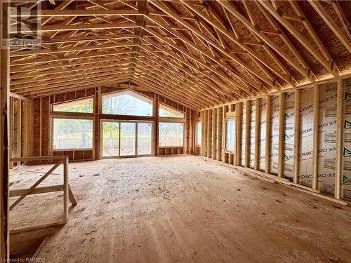 Vaulted Ceiling Through the Primary Living Space - 398 Frances Street, Port Elgin, ON - Indoor Photo Showing Other Room