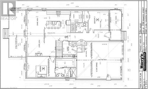 Floor Plan of the Main Floor - 398 Frances Street, Port Elgin, ON - Other