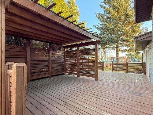 1003 Patricia Avenue, Brandon, MB - Outdoor With Deck Patio Veranda With Exterior