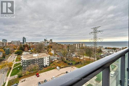 1103 - 500 Brock Avenue, Burlington, ON - Outdoor With Body Of Water With Balcony With View