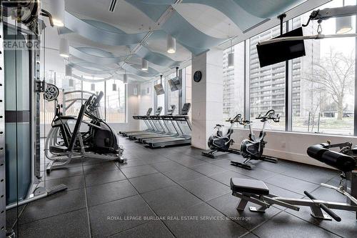 1103 - 500 Brock Avenue, Burlington, ON - Indoor Photo Showing Gym Room