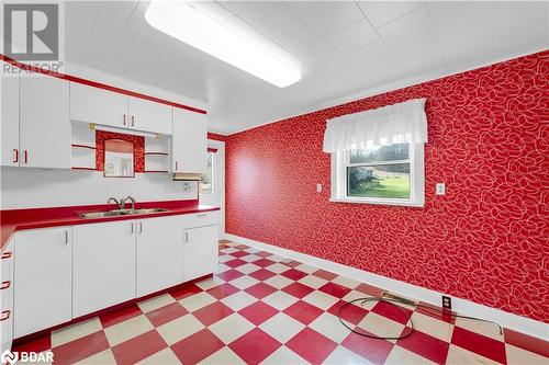 Kitchen with white cabinetry and sink - 14686 County Road 509, Mississippi Station, ON - Indoor