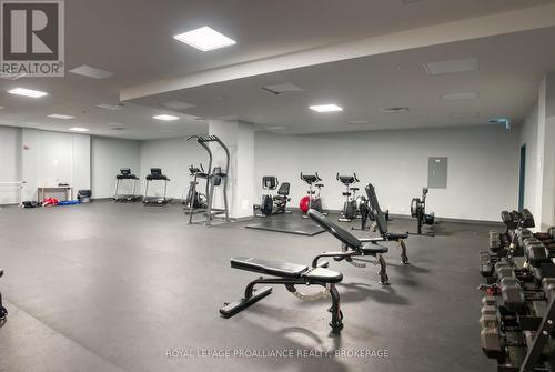 1015 - 652 Princess Street N, Kingston (Central City East), ON - Indoor Photo Showing Gym Room