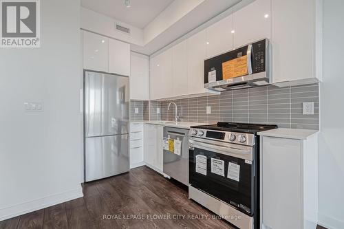 704 - 225 Malta Avenue, Brampton, ON - Indoor Photo Showing Kitchen With Stainless Steel Kitchen With Upgraded Kitchen