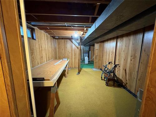 55 Lilac Avenue, Hamiota, MB - Indoor Photo Showing Basement