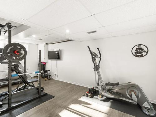 Chambre Ã Â coucher - 4860 Rue Lavallée, Trois-Rivières, QC - Indoor Photo Showing Gym Room